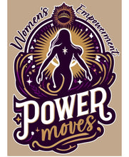 Load image into Gallery viewer, Sand Women&#39;s Empowerment T-shirt Inspired by Sarah Jakes Roberts book POWER MOVES
