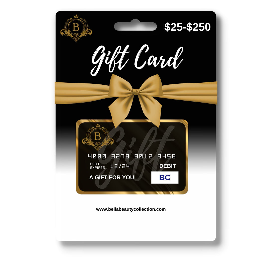 Bella Couture gift card